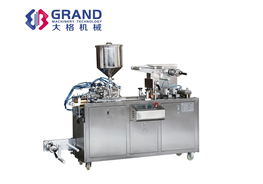 Automatic Liquid Cosmetic Perfume Blister Packing Machine Thermoforming Blister Pack Filling Machine